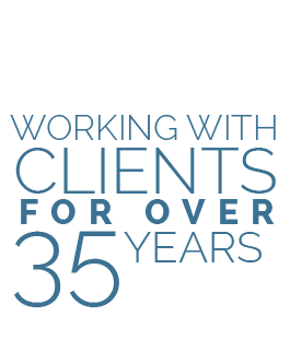 Working with clients for over 35 years