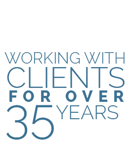 Working with clients for over 35 years